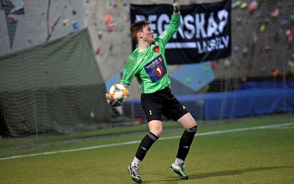 Porsanger ILs Gauti Atlason avbildet under en tidligere turnering. Arkivfoto: Marius Thorsen