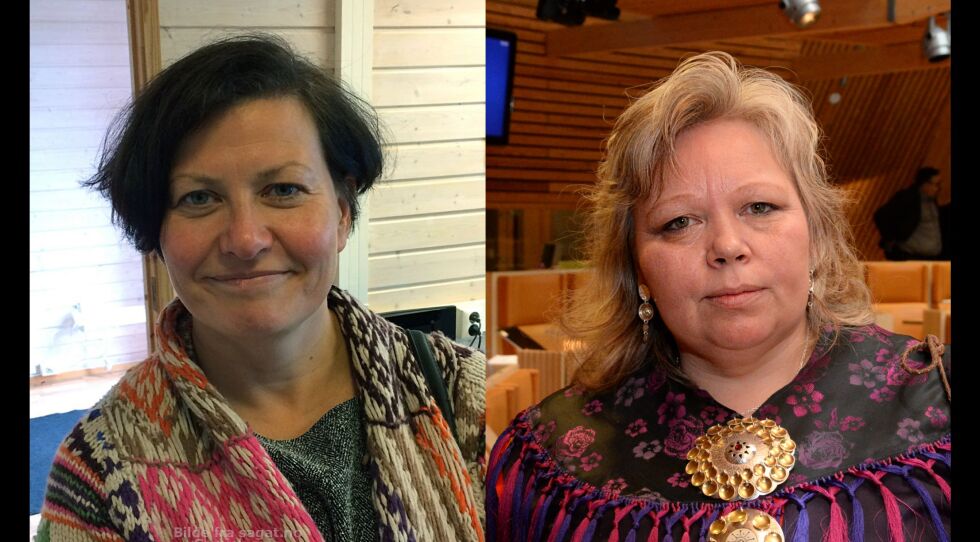 For og imot Nussir: Helga Pedersen er nå foreslått som toppkandidat i sin valgkrets Østre. I Vibeke Larsen sin valgkrets Vesthavet har ikke nominasjonskomiteen lagt fram listeforslag ennå.
 Foto: Tom Hardy og Steinar Solaas