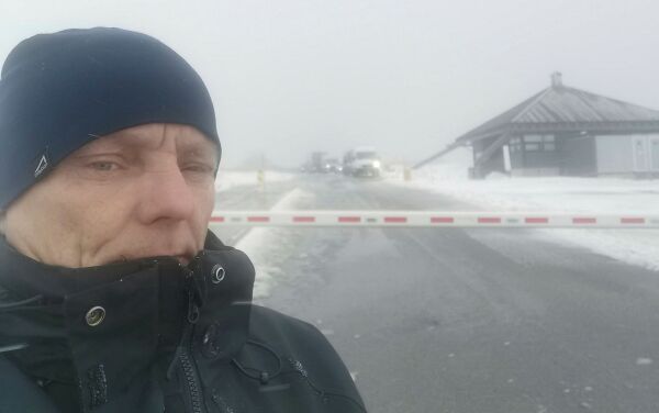 Værfast på Nordkapp på 17. mai