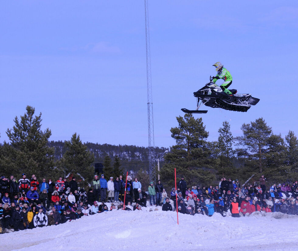 I år blir det ikke kommunal største til røverheatet under Kara-X.
 Foto: Stein Torger Svala