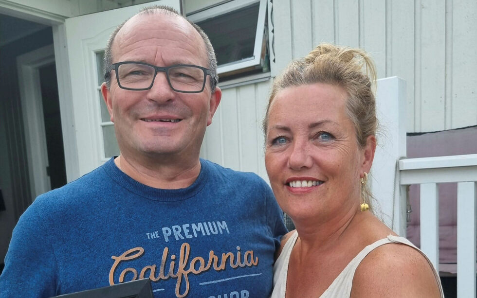 Kurt Peder og Gunn Bente er begge æresmedlemmer i Porsanger Idrettslag.
 Foto: Privat