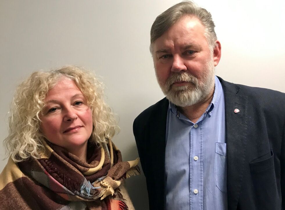 Bente Haug er ny leder, John Erik Pedersen er ny nestleder. Begge er valgt inn i styret av Finnmark fylkesting.
 Foto: Robert Greiner, FeFo