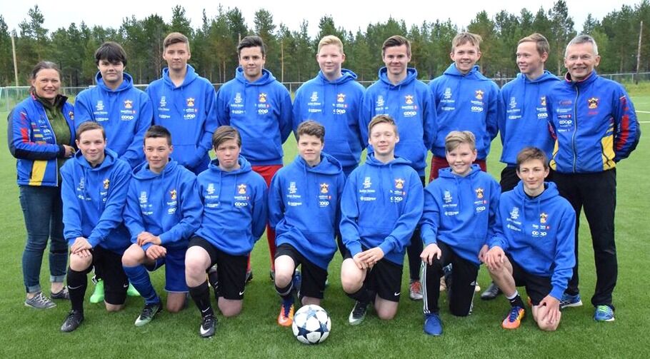 IL Nordlys åpnet Norway Cup-deltakelsen med å spille 2-2 mot Modum FK.
 Foto: IL Nordlys