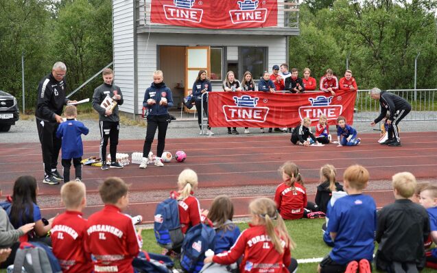 Bruker ferien på fotball