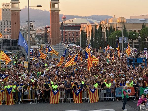 Dramatikk og entusiasme i Catalonia