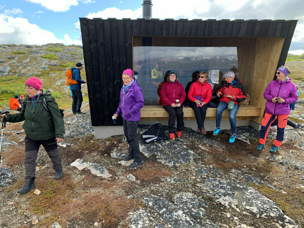 Fra åpning av Perletur-hytta i Tana i 2023
 Foto: Finnmark friluftsård