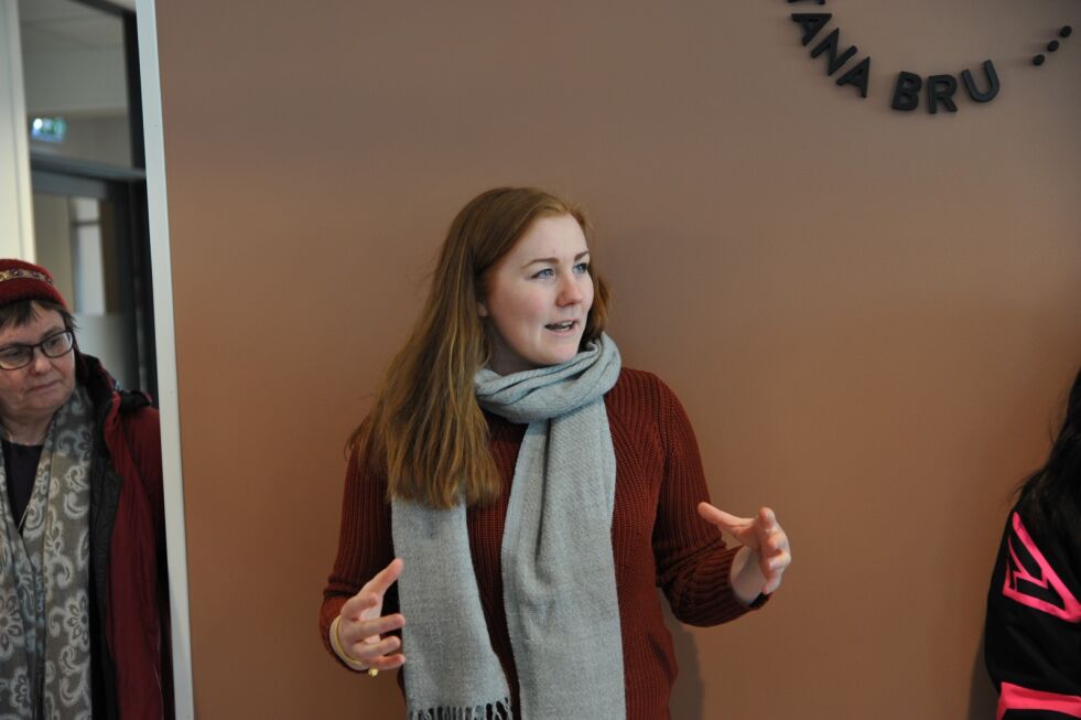 Mia Larsen i Næringsdrift har fått sitt kontorfellesskap.
 Foto: Erik Brenli