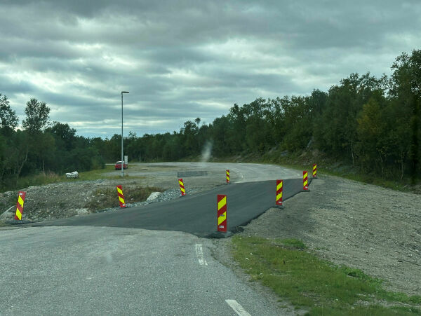 Litt asfalt på Vintervollen