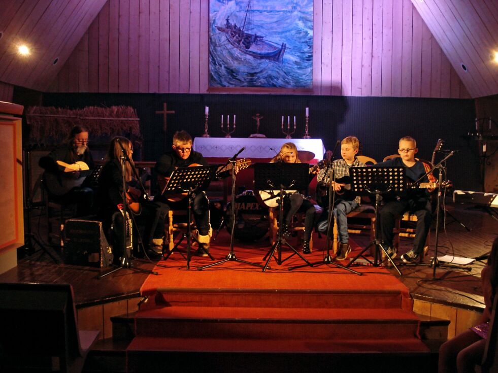 Gitarer i bredt utvalg.
 Foto: Erlend Skjetne