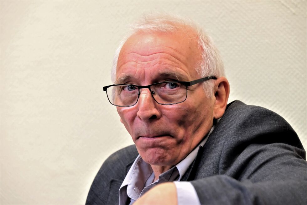 Leder for Kystfiskarlaget, Arne Pedersen hevder oppdrettsnæringen er en trussel for kysttorsken.
 Foto: Bjørn Hildonen