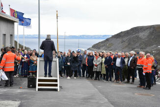 Høytidelig åpning av E69 Skarvbergtunnelen