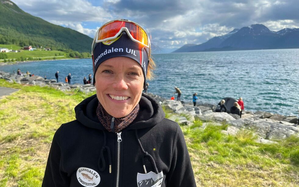 Katarina Niva drifter Vatnegården sammen med sin mann Dag Runar Wollvik.
 Foto: Elin M. Wersland