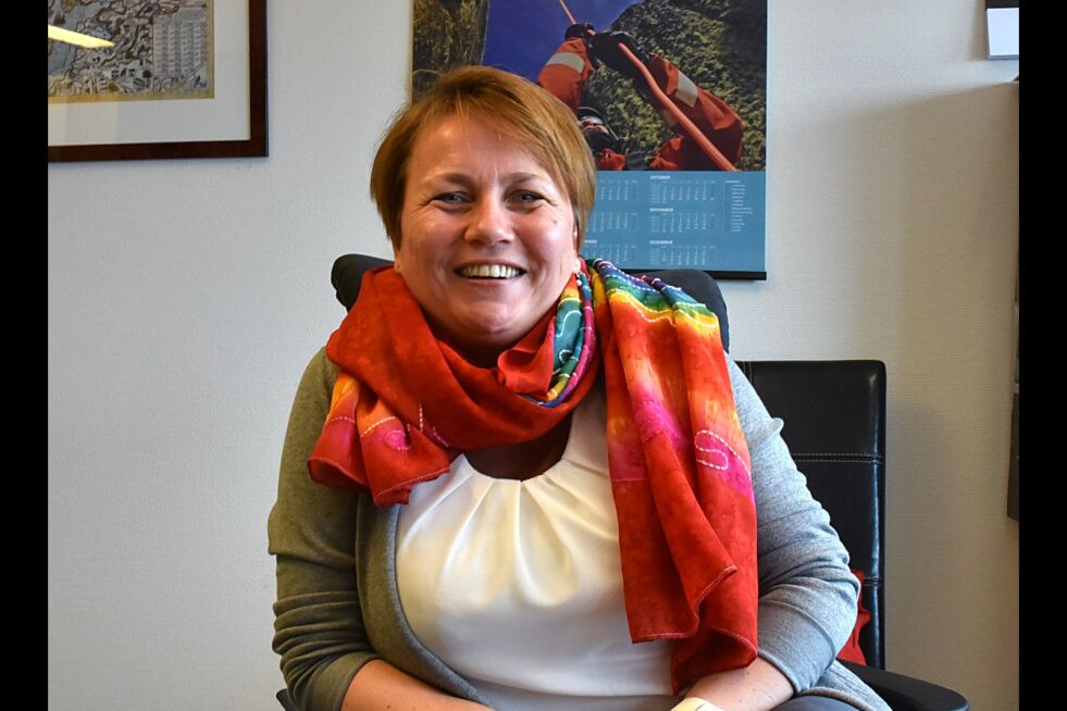– Vi er allerede en storkommune, fastslår ordfører Aina Borch,og er fornøyd med at Porsanger får kompensert for sine 5.000 kvadratkilometer i det nye inntektssystemet. Nå er alle alternativer utredet i forbindelse med kommunereformen, og Porsanger kommune vil ta saken opp til politiske behandling 16. juni med innstilling om å fortsatt stå på egne bein.
 Foto: Bjørn Arne Johansen