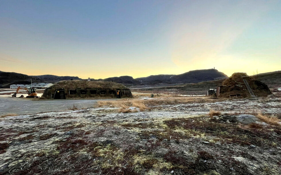 I dette området, ved Mikkelgammen på Salenfjellet ved Turistua i Hammerfest, ønsker Mikkel Aslak Iver Sara å sette i gang med et prøveprosjekt.
 Foto: Cecilie Ditløvsen