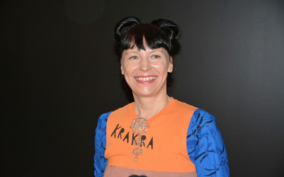 Kunstner Charlotte Nilsen har verk som er tatt ut til Høstutstillingen i år.
 Foto: Elin M. Wersland