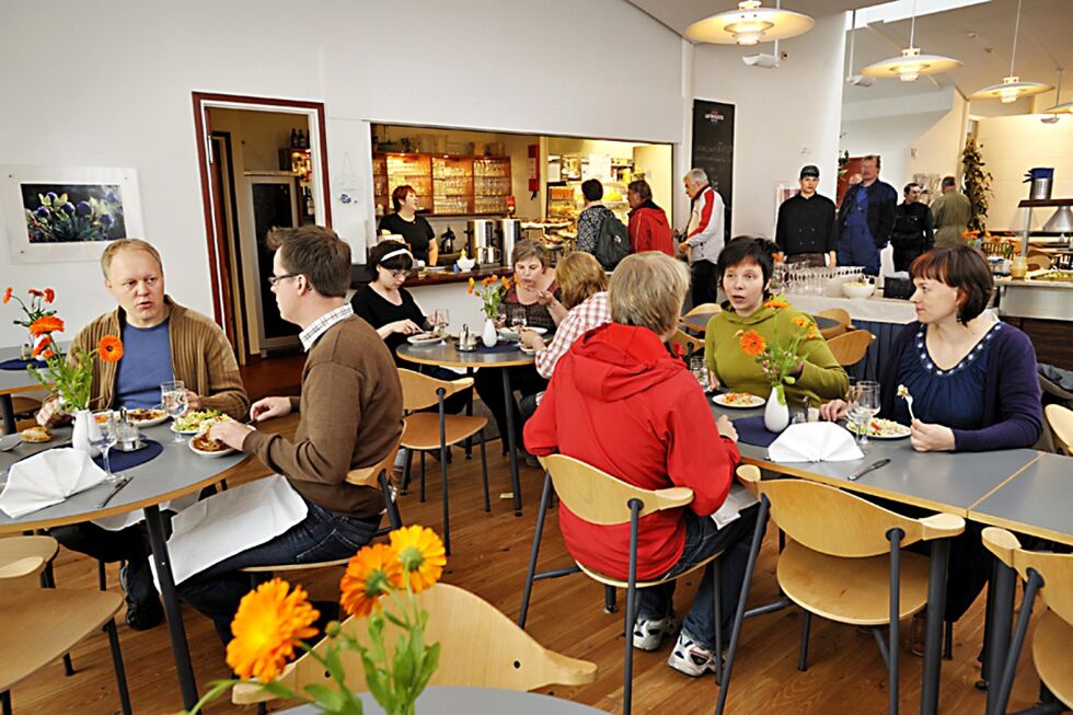 Siidas restaurant er et populært lunsjsted. Nå skal stedet fornyes.
 Foto:  Siida