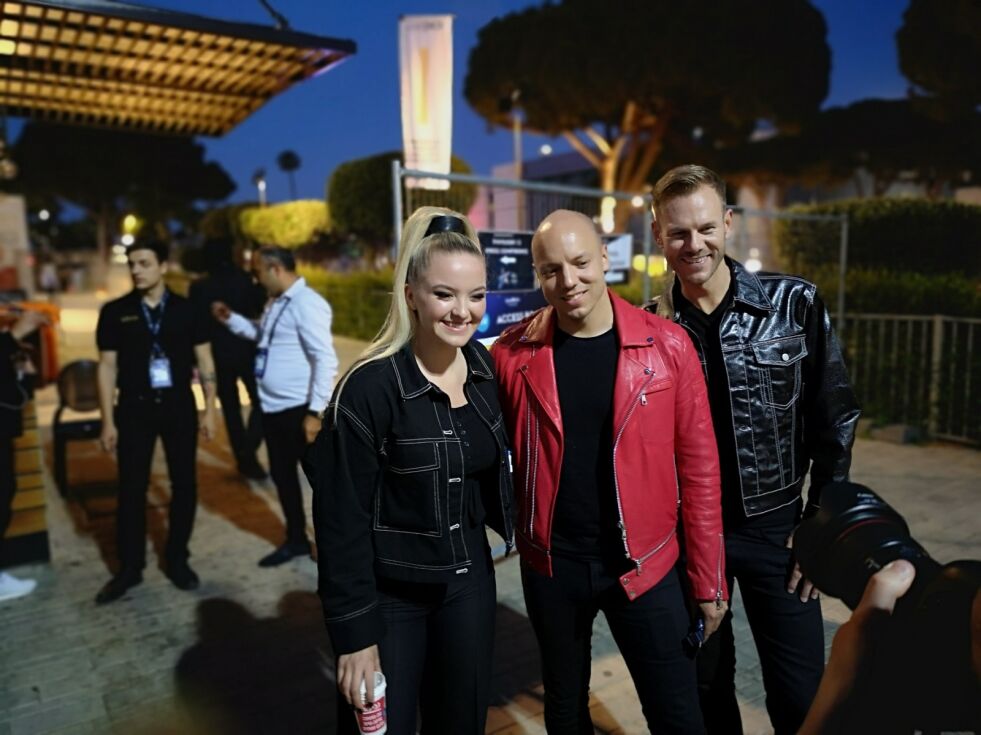KEiiNO gjorde sine saker meget bra under Eurovision Song Contest i Israel tidligere i år. Nå er de i gang med innspilling av album, og har fått 140.000 kroner i støtte fra Sametinget.
 Foto: Erik Brenli