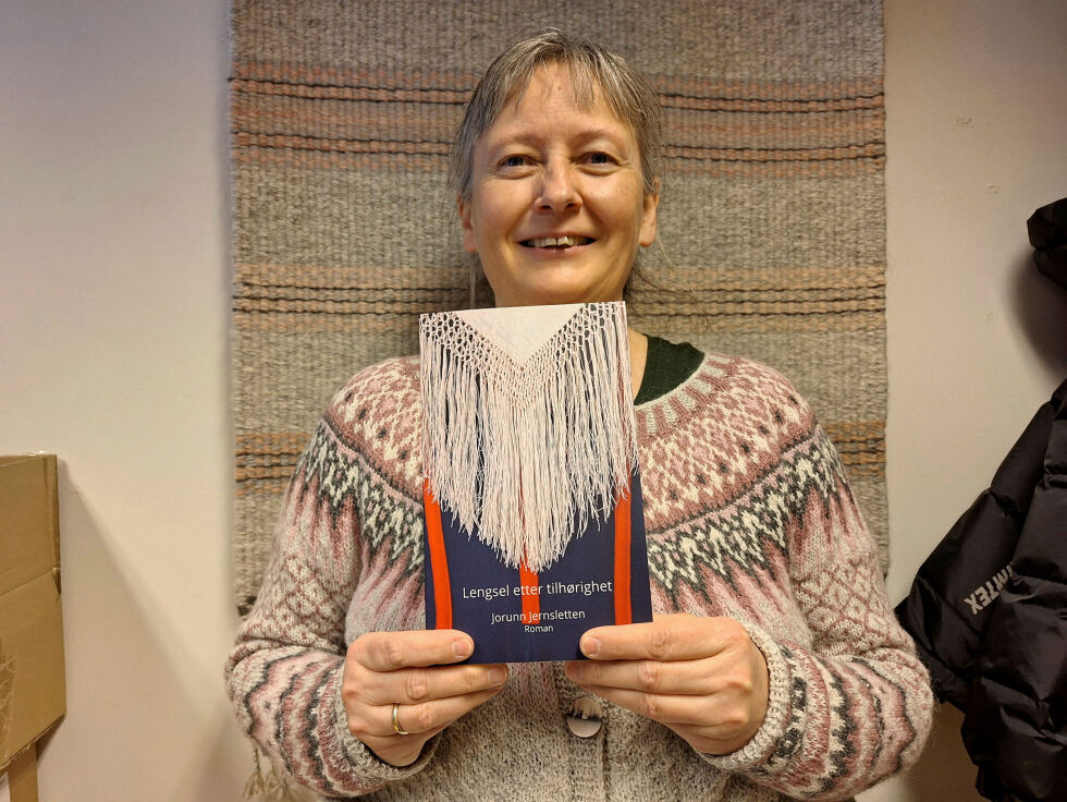 Jorunn Jernsletten har gitt ut sin andre roman.
 Foto: Torbjørn Monsen