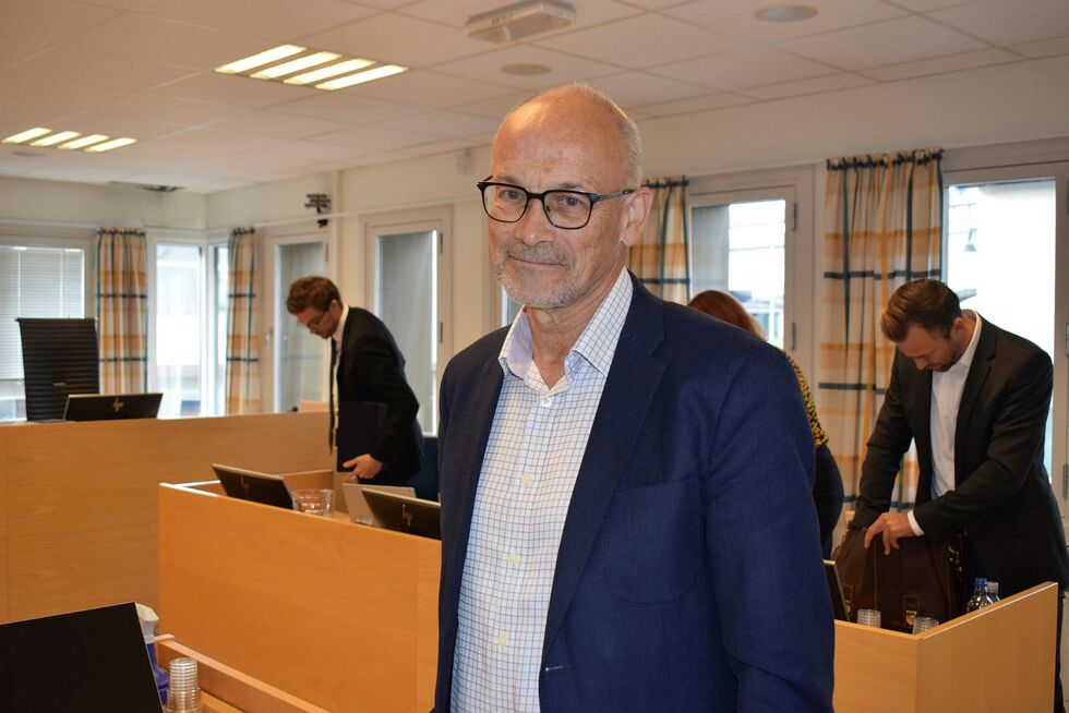Kje­til Hin­dar, NINA, for­klar­te seg i retts­sak­en om Tana­laks­en. Han un­der­stre­ket at re­gu­le­rin­ger tid­lig i se­song­en er vik­tig for laks­en som skal vand­re lengst.
FOTO: Bir­git­te Wisur Olsen
