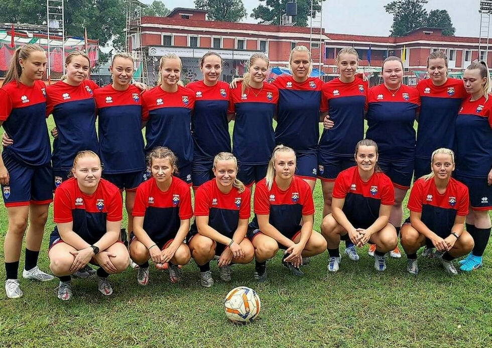 FA Sápmi er tittelforsvarer når Conifa World Cup spilles i Bodø disse dagene. Laget er representert med spillere fra både Norge, Sverige og Finland.
 Foto: FA Sápmi
