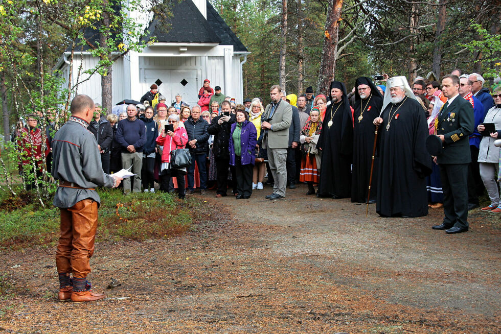 Det holdes ortodokse messer i Nellim, Keväjärvi og i Sevettijärvi.
 Foto: Mari-Ann Nilssen