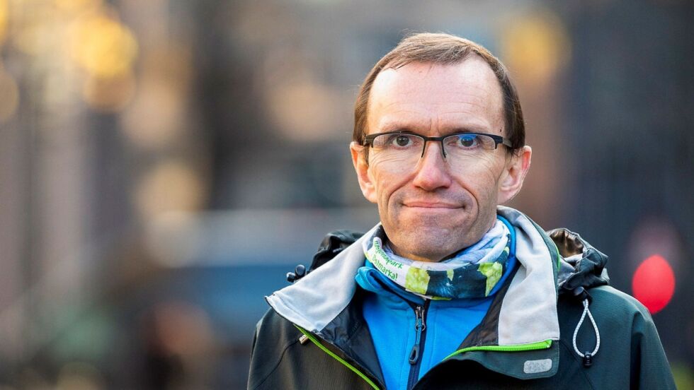 Klima- og miljøminister Espen Barth Eide.
 Foto: Cecilie Stuedal