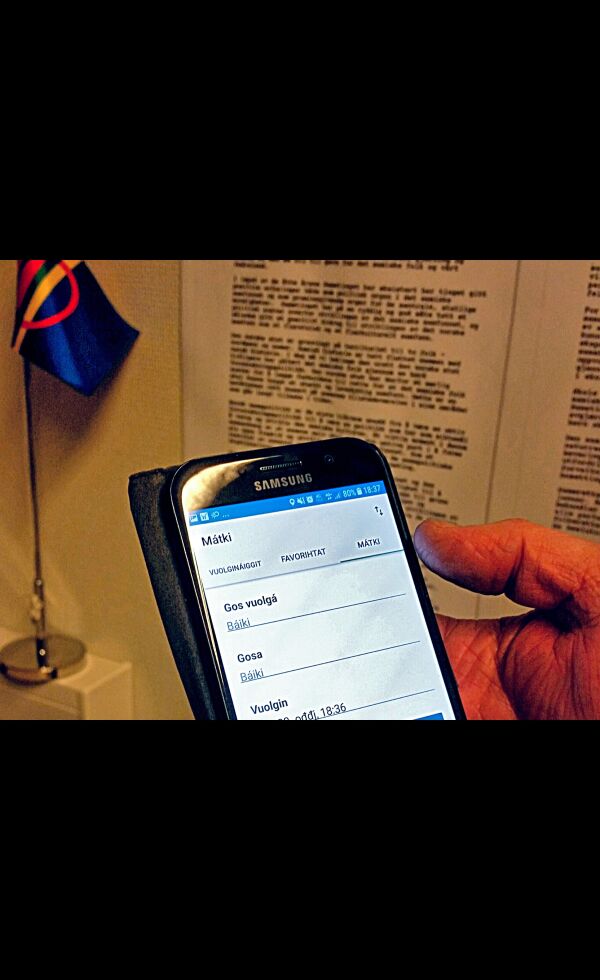Lanserer app på samisk