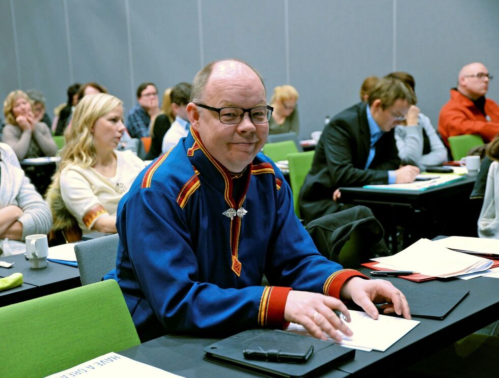 Henrik Olsen er Sametingets «finansminister».
 Foto: Steinar Solaas