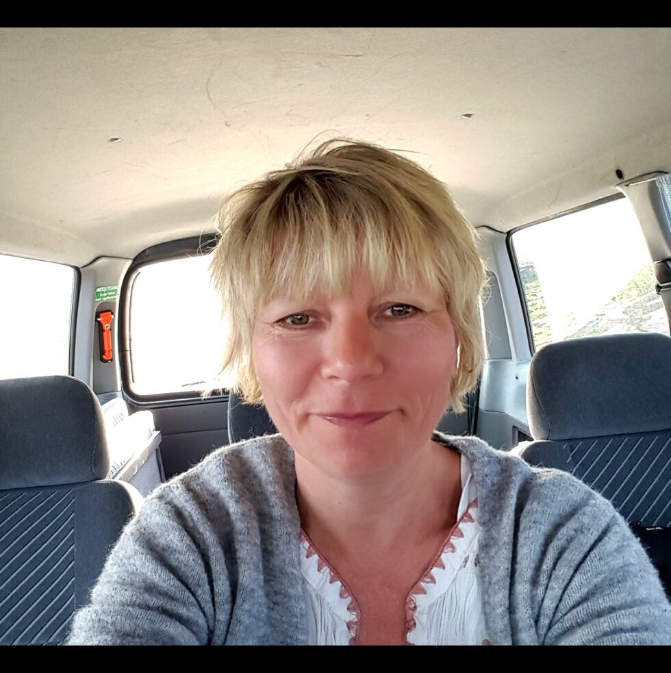 Heidi Persen står i spissen for Aksjonsgruppa mot oppdrett i Porsangerfjord. Nå planlegges det en demonstrasjon i Vedbotn ved Repvåg, for å få stoppet oppdrettsanlegget til Grieg Seafood AS.
 Foto: Privat