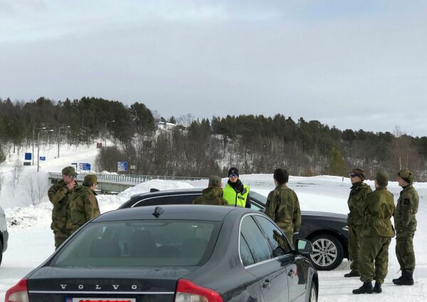 Trafikken over riksgrensa er lik null