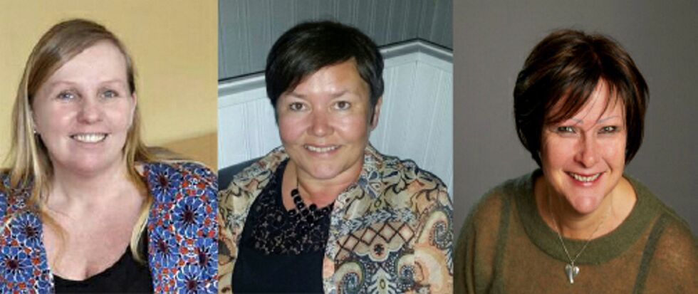 Seniorforsker Monica Bjerklund Telemarkforsking, 1. amanuensis Gro Jensen, UiT og Ingvild Åmot, DMMH (prosjektleder)
 Foto: Privat