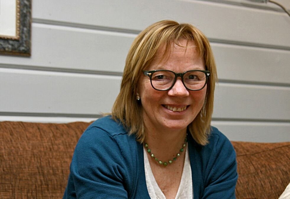 En fornøyd daglig leder i Indre Finnmark Utviklingsselskap, Marianne Balto,
 Foto: Torbjørn Ittelin