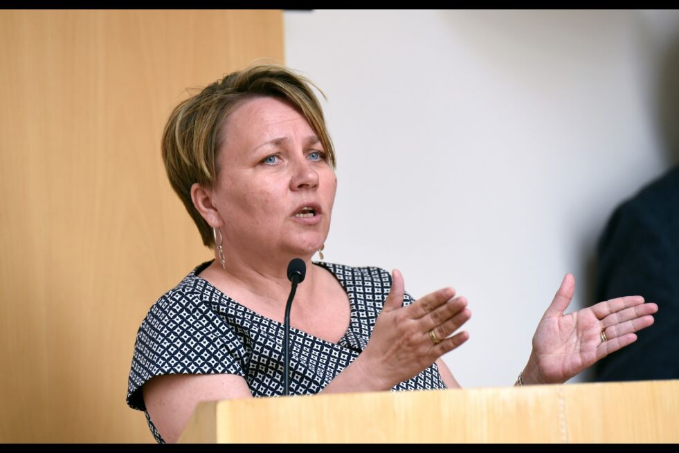 Porsanger-ordfører Aina Borch (AP) er blant dem som har vært med i forhandlingene mellom AP, SP og SV.
 Foto: Marius Thorsen