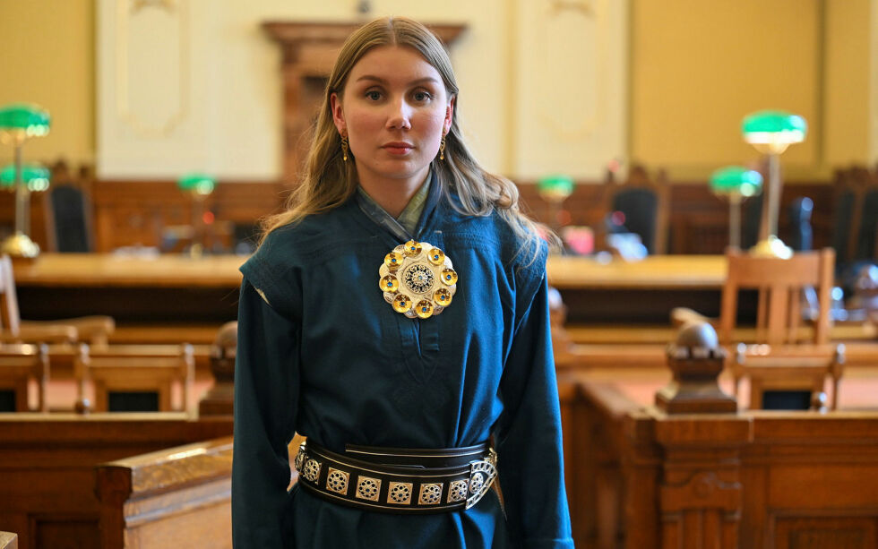 Ella Marie Hætta Isaksen mener den største straffen som staten ilegger aksjonistene, er frykten de alle går med for fremtiden.
 Foto: Irene Andersen