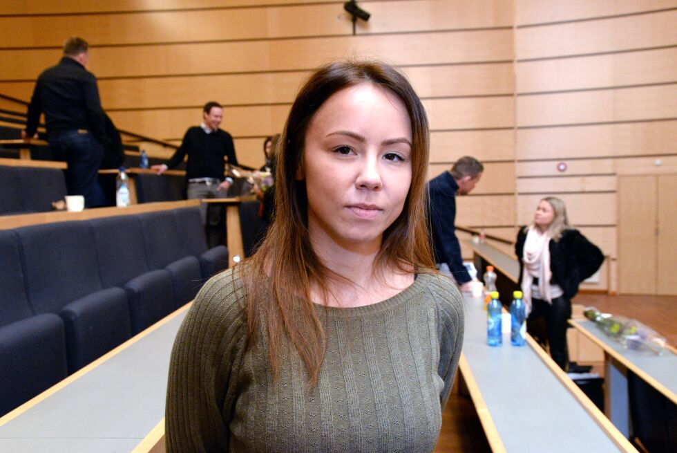 Sandra Andersen Eira (NSR) er sammen med sin samarbeidpartner dømt til å betale 146.833 kroner til sitt søskenbarn. Opprinnelig startet saken med et pengekrav en andre veien på om lag 1,2 millioner kroner.
 Foto: Steinar Solaas