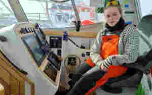 Susanne (27) gikk fra lastebilen til fiskebåten