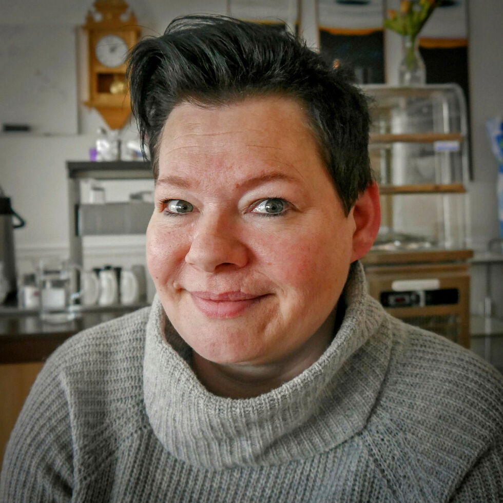 – Alle er velkommen til å benytte tilbudet som Møteplassen kafé og lavterskeltilbud gir, sier rus-koordinator i Nordkapp kommune, Elin Thormeyersdatter Adolfsen.
 Foto: Geir Johansen