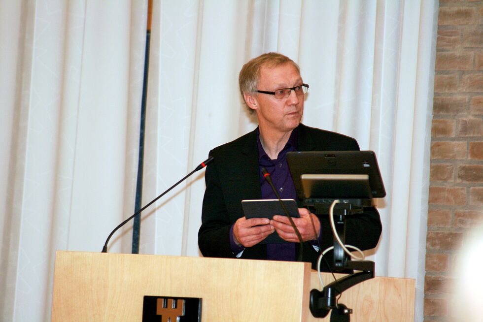 Det blir ikke noe av de planlagte møtene i fylkesutvalget og fylkestinget neste uke. På bildet er representanten Geir Ove Bakken.
 Foto: Bjørn Hildonen