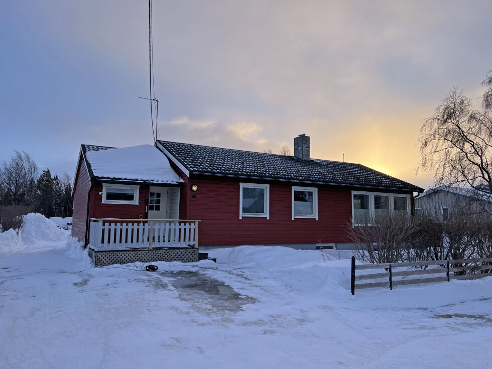 Denne eiendommen i Meieriveien i Lakselv har nå fått ny eier.
 Foto: Irene Andersen