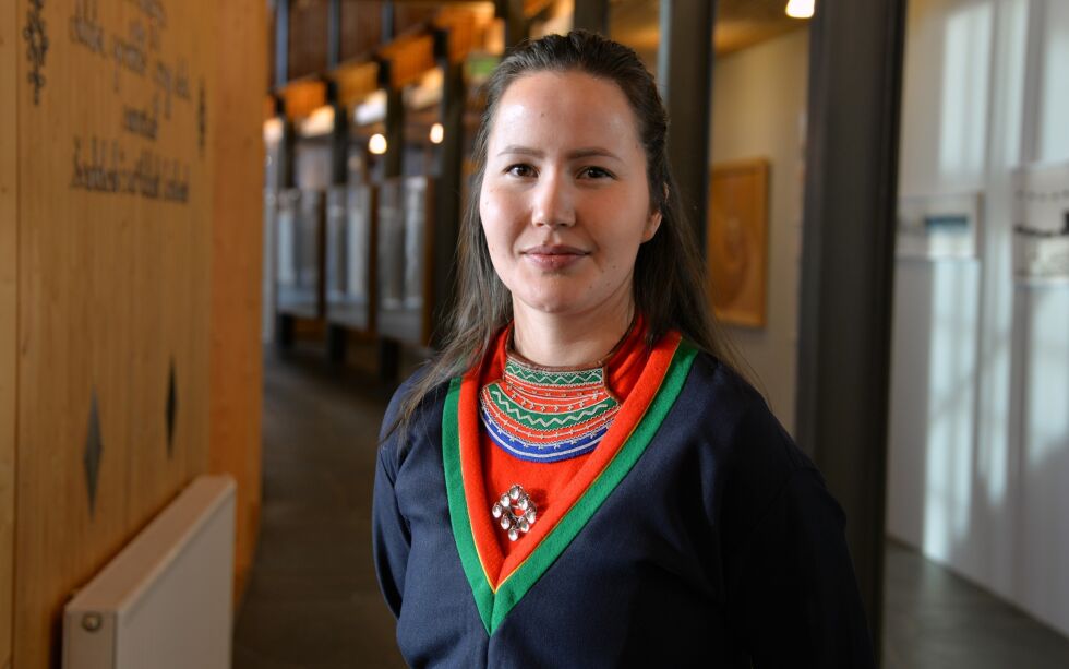 Maja Kristine Jåma vil inn på Sametinget.
 Foto: Steinar Solaas