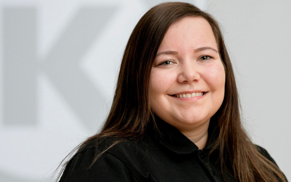Sandra Mari­anne El­li­la Gaup (25) fra Alta er blitt pluk­ket ut til Circle K Nor­ges pre­sti­sje­tunge talent­pro­gram.
 Foto: Terje Borud
