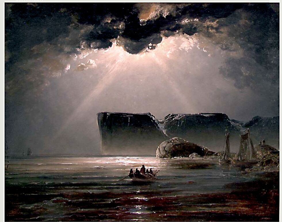 «Nordkapp»: Malt av Peder Balke. Fotografi fra Nasjonalmuseet