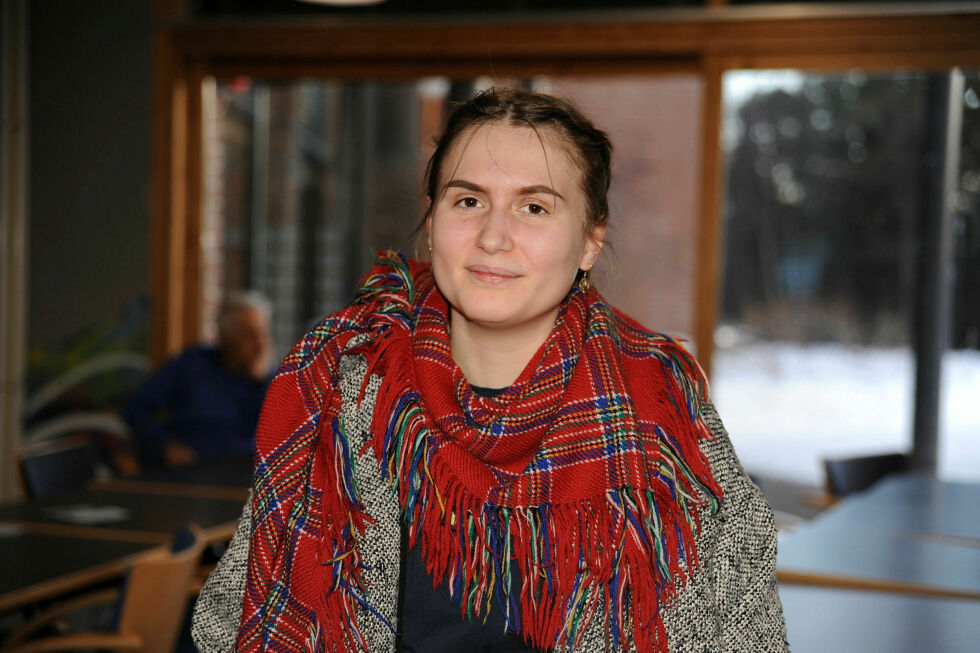 Ariana Olsen, leder AUFs samepolitiske utvalg.
 Foto: Rita Heitmann