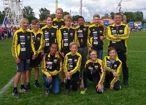 Småguttelaget til Tana BK gikk på et knepent tap i 8-delsfinalen i Norway Cup, men kan uansett se tilbake på en svært god turnering i hovedstaden.
 Foto: Tana BK