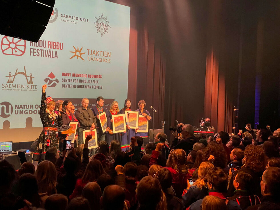 Støttekonsert for Fosen på Riksscenen 3. mars 2023.
 Foto: Hannah Persen