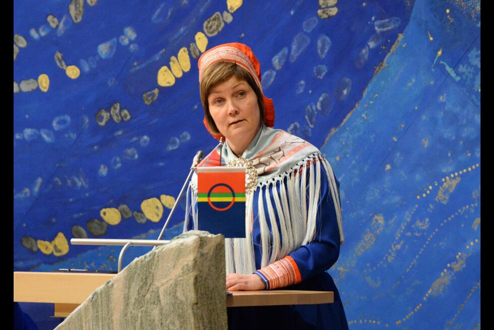 Sametingspresident Aili Keskitalo
 Foto: Steinar Solaas