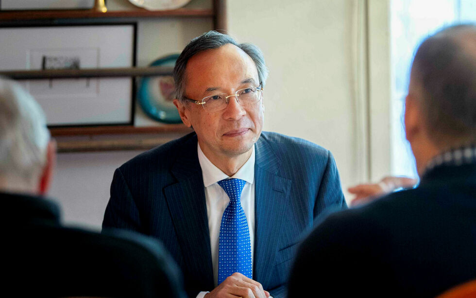 Abdrakhmanov kunne ikke love noen umiddelbar lovendring rundt fiskekvotene under møtet i Indre Billefjord, men han forsikret om at de ville holde kontakten for å vite hva som burde få internasjonal oppmerksomhet for å bidra til å skape endring.
 Foto: Cecilie Bergan Stuedal