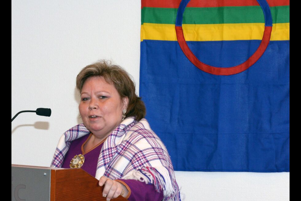 Vibeke Larsen ligger an til ny periode på Sametinget.
 Foto: Steinar Solaas