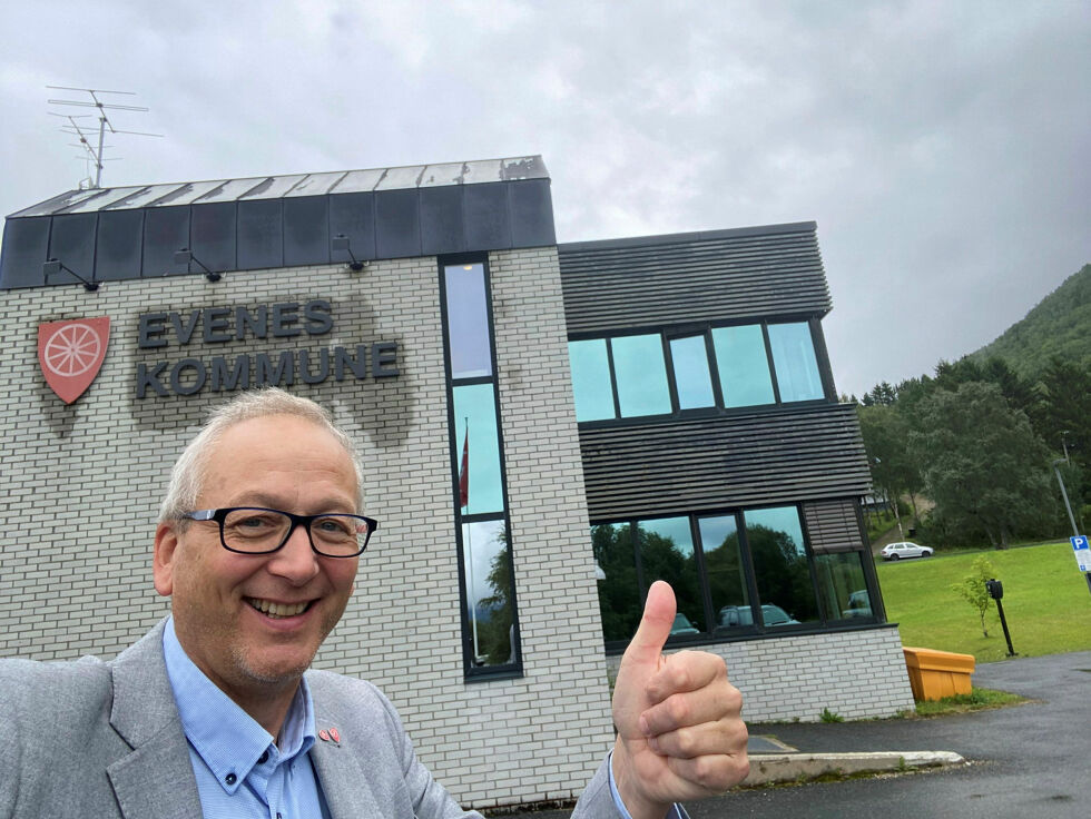 Terje Bartholsen, ordfører Evenes , Ap
 Foto: Presse