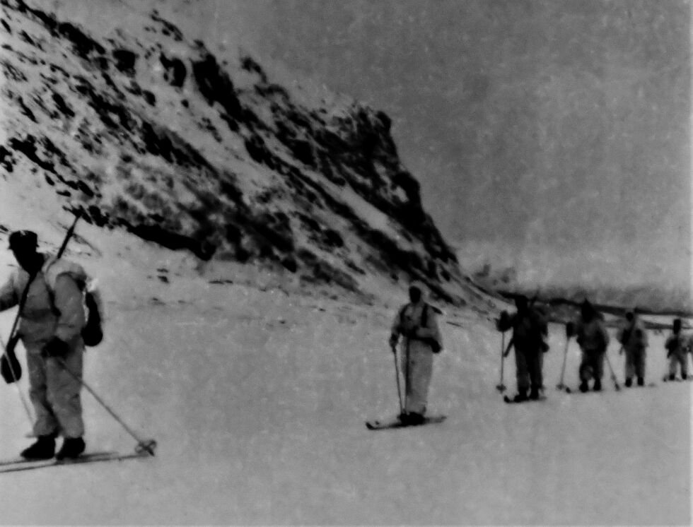 Alta Bataljon ved Narvikfronten i 1940.
 Foto: fra Stiftelsen Narviksentere